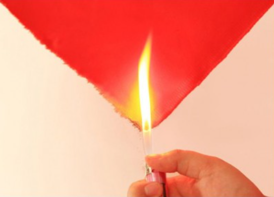 Quais são os retardadores de chama comumente usados para tecidos?